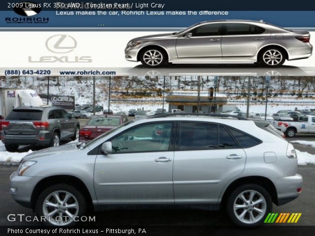 2009 Lexus RX 350 AWD in Tungsten Pearl
