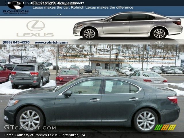 2007 Lexus LS 460 in Verdigris Mica