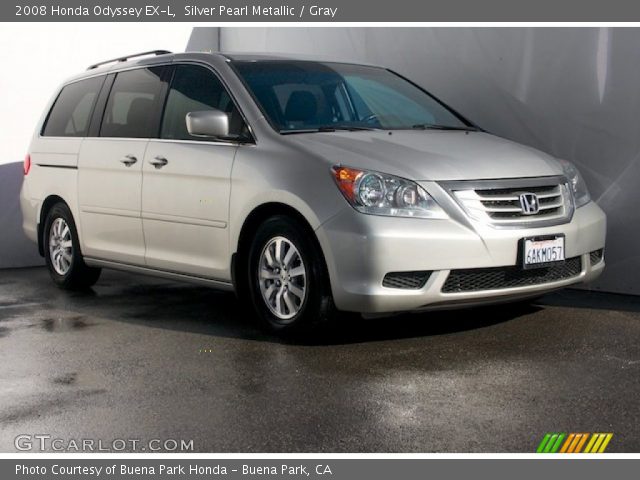 2008 Honda Odyssey EX-L in Silver Pearl Metallic