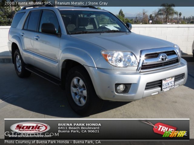 2008 Toyota 4Runner SR5 in Titanium Metallic