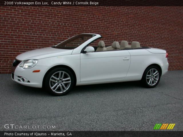 2008 Volkswagen Eos Lux in Candy White