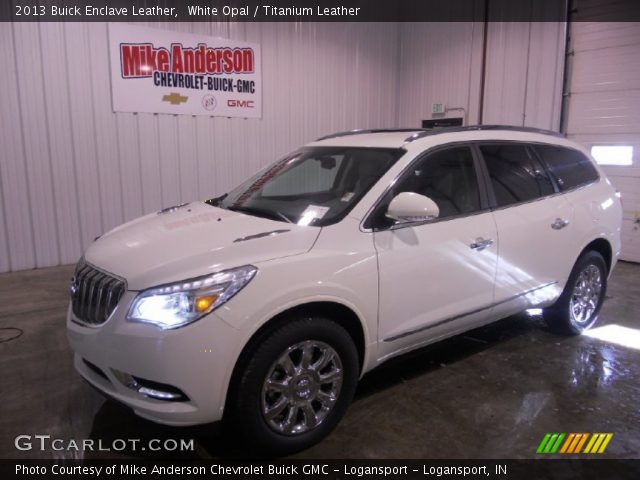 2013 Buick Enclave Leather in White Opal