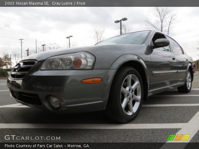 2003 Nissan Maxima SE in Gray Lustre