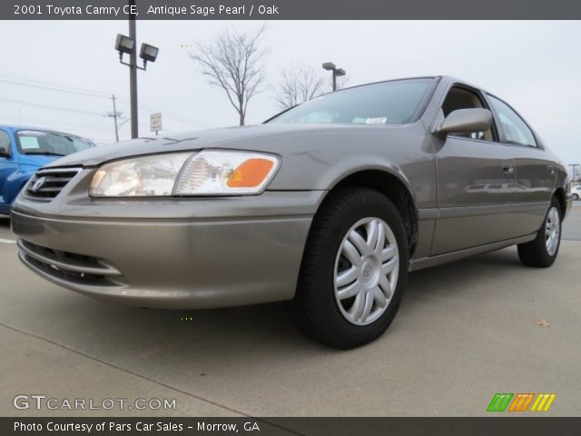 2001 Toyota Camry CE in Antique Sage Pearl