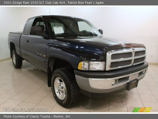 2001 Dodge Ram 1500 SLT Club Cab 4x4 in Patriot Blue Pearl