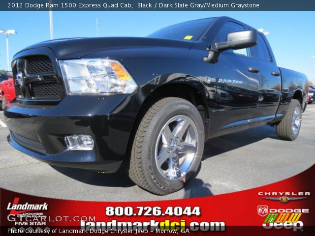 2012 Dodge Ram 1500 Express Quad Cab in Black