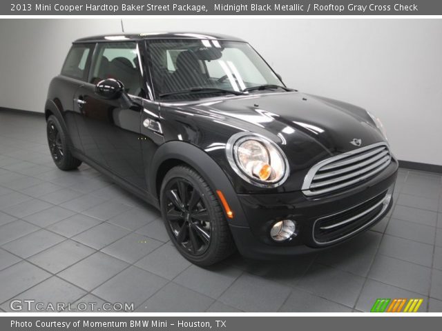 2013 Mini Cooper Hardtop Baker Street Package in Midnight Black Metallic