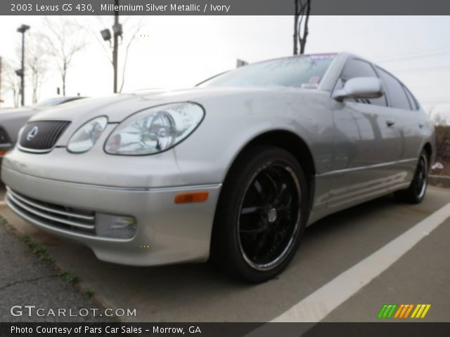 2003 Lexus GS 430 in Millennium Silver Metallic