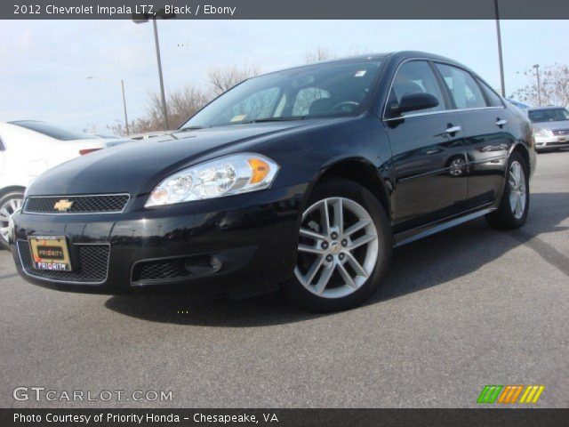 2012 Chevrolet Impala LTZ in Black
