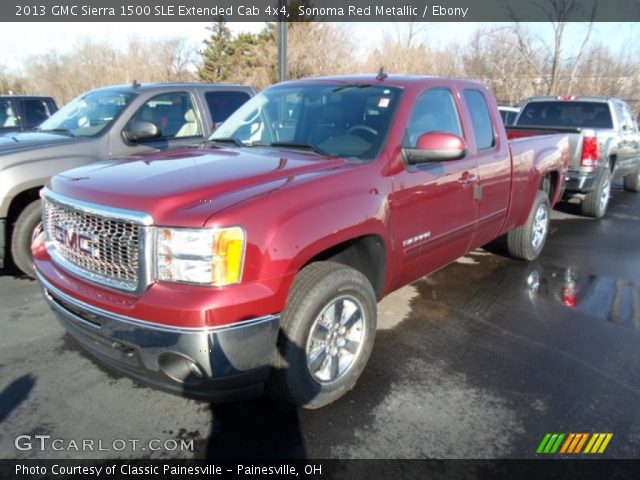 2013 GMC Sierra 1500 SLE Extended Cab 4x4 in Sonoma Red Metallic
