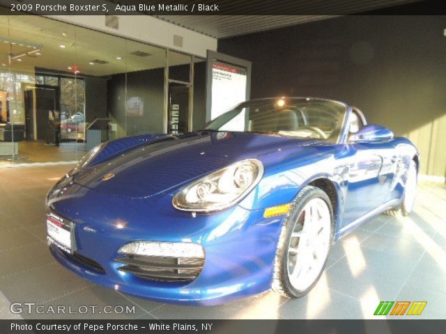 2009 Porsche Boxster S in Aqua Blue Metallic