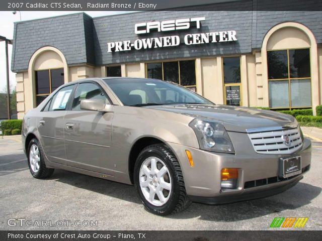 2007 Cadillac CTS Sedan in Radiant Bronze
