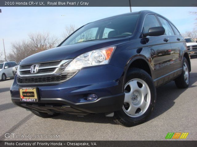 2010 Honda CR-V LX in Royal Blue Pearl