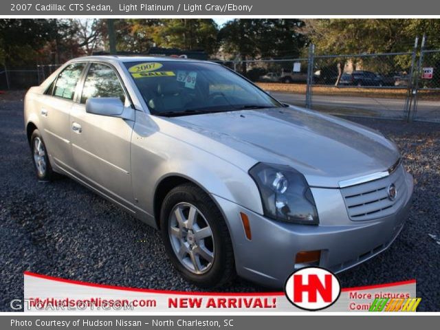 2007 Cadillac CTS Sedan in Light Platinum