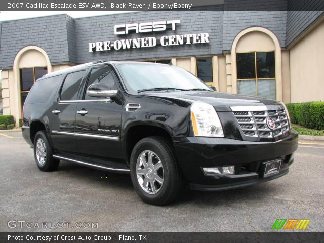 2007 Cadillac Escalade ESV AWD in Black Raven