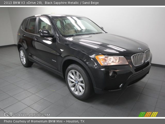 2013 BMW X3 xDrive 28i in Black Sapphire Metallic