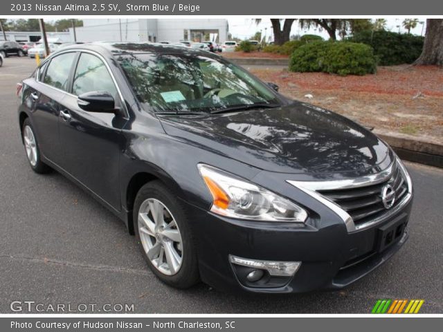 2013 Nissan Altima 2.5 SV in Storm Blue