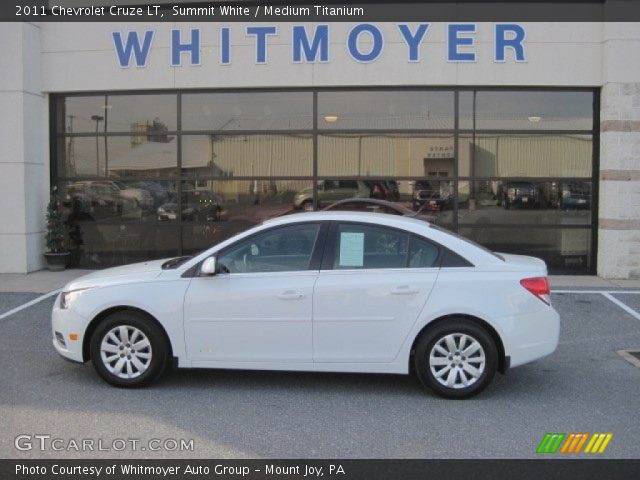 2011 Chevrolet Cruze LT in Summit White