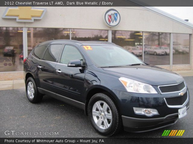 2012 Chevrolet Traverse LT AWD in Dark Blue Metallic