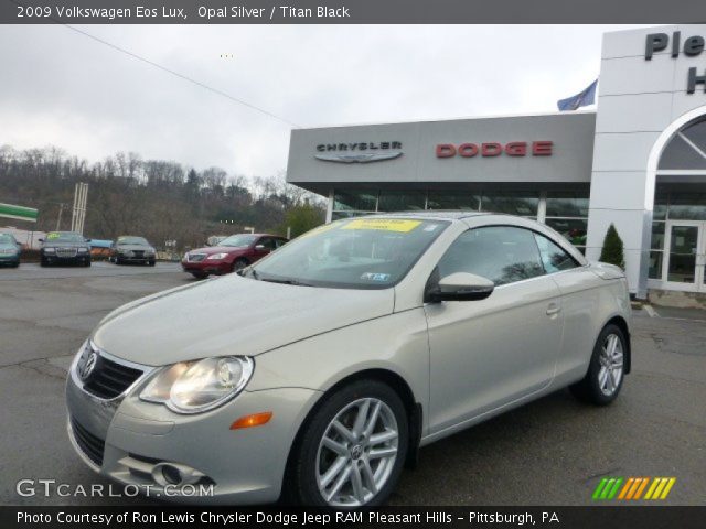 2009 Volkswagen Eos Lux in Opal Silver