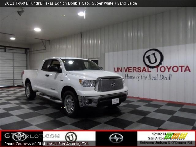 2011 Toyota Tundra Texas Edition Double Cab in Super White