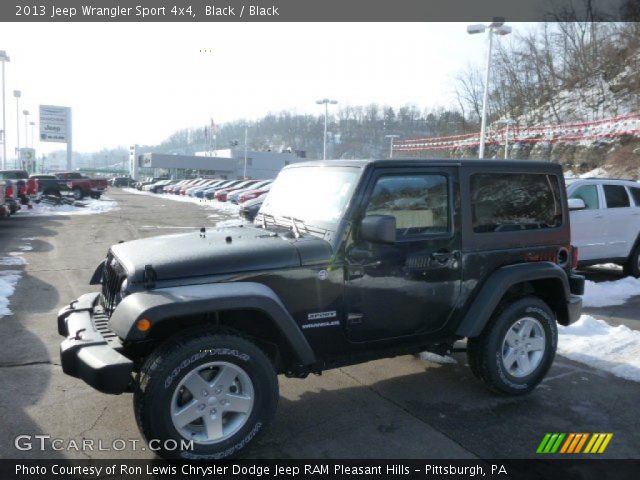 2013 Jeep Wrangler Sport 4x4 in Black