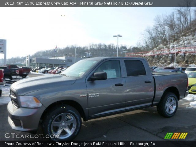 2013 Ram 1500 Express Crew Cab 4x4 in Mineral Gray Metallic