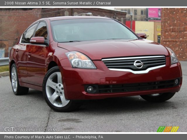 2008 Nissan Altima 3.5 SE in Sonoma Sunset Metallic