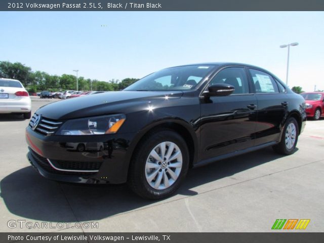2012 Volkswagen Passat 2.5L S in Black