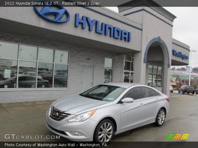 2012 Hyundai Sonata SE 2.0T in Radiant Silver
