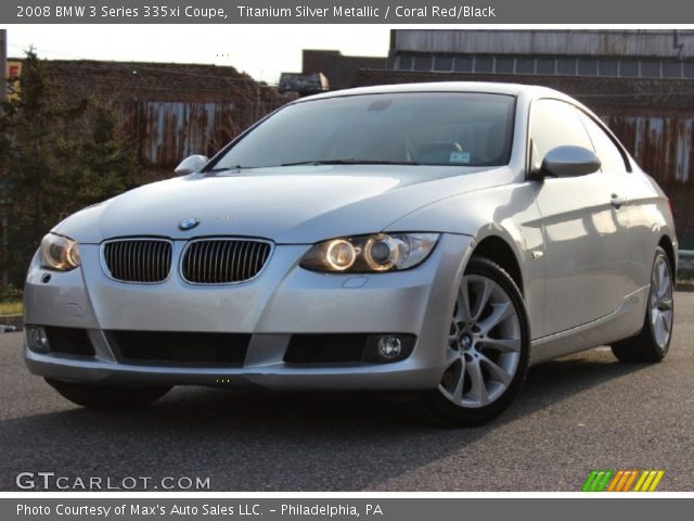 2008 BMW 3 Series 335xi Coupe in Titanium Silver Metallic