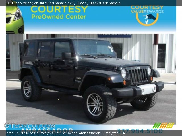 2011 Jeep Wrangler Unlimited Sahara 4x4 in Black