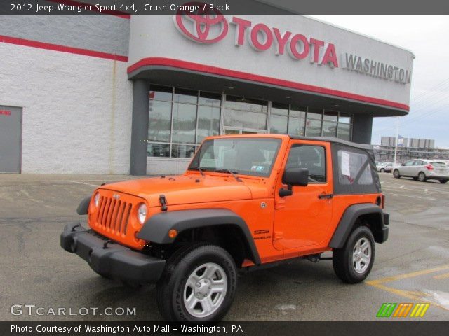 2012 Jeep Wrangler Sport 4x4 in Crush Orange