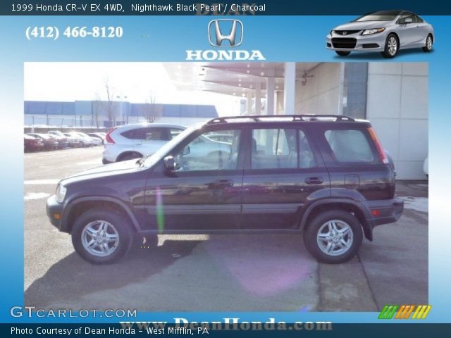 1999 Honda CR-V EX 4WD in Nighthawk Black Pearl