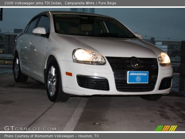 2006 Volkswagen Jetta TDI Sedan in Campanella White