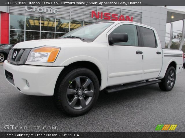 2012 Nissan Titan SV Crew Cab in Blizzard White