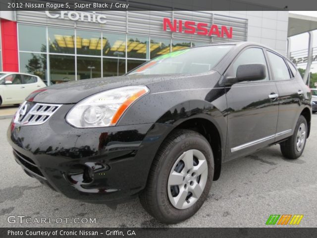 2012 Nissan Rogue S in Super Black