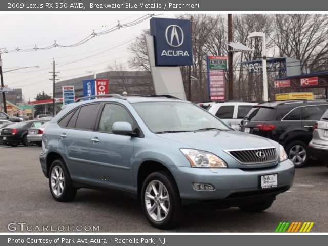 2009 Lexus RX 350 AWD in Breakwater Blue Metallic