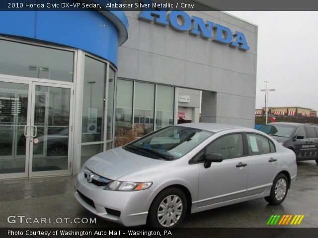 2010 Honda Civic DX-VP Sedan in Alabaster Silver Metallic