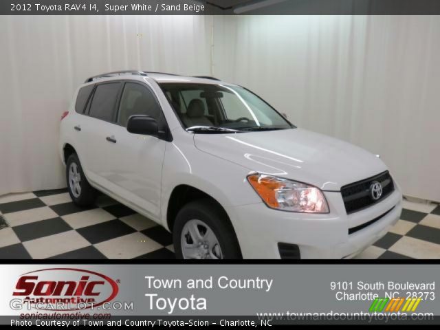 2012 Toyota RAV4 I4 in Super White