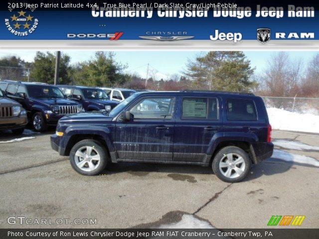 2013 Jeep Patriot Latitude 4x4 in True Blue Pearl