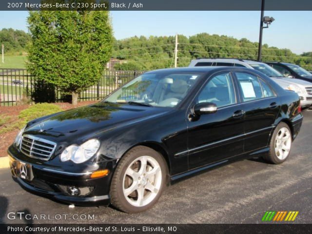 2007 Mercedes-Benz C 230 Sport in Black