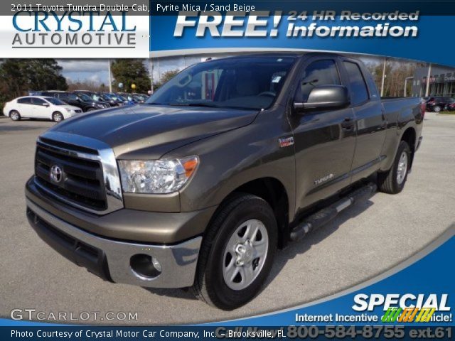 2011 Toyota Tundra Double Cab in Pyrite Mica
