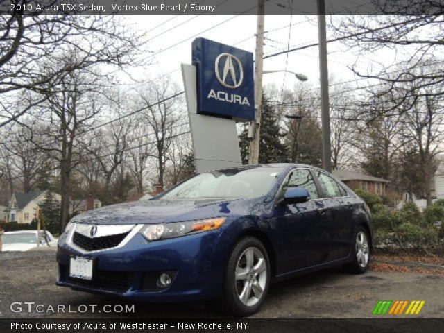 2010 Acura TSX Sedan in Vortex Blue Pearl