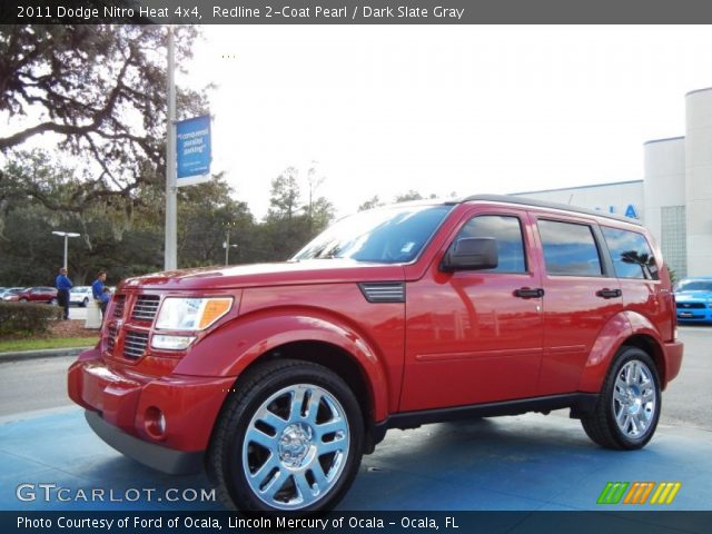 2011 Dodge Nitro Heat 4x4 in Redline 2-Coat Pearl