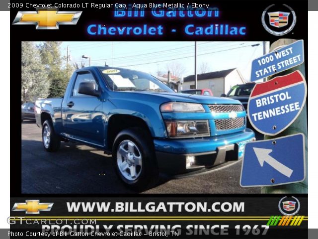 2009 Chevrolet Colorado LT Regular Cab in Aqua Blue Metallic