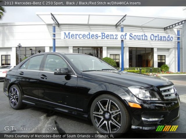 2013 Mercedes-Benz C 250 Sport in Black