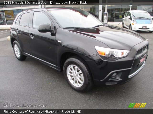 2012 Mitsubishi Outlander Sport ES in Labrador Black
