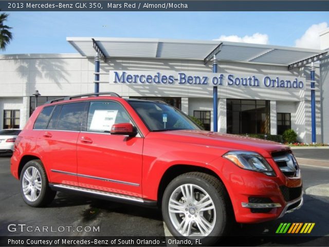 2013 Mercedes-Benz GLK 350 in Mars Red