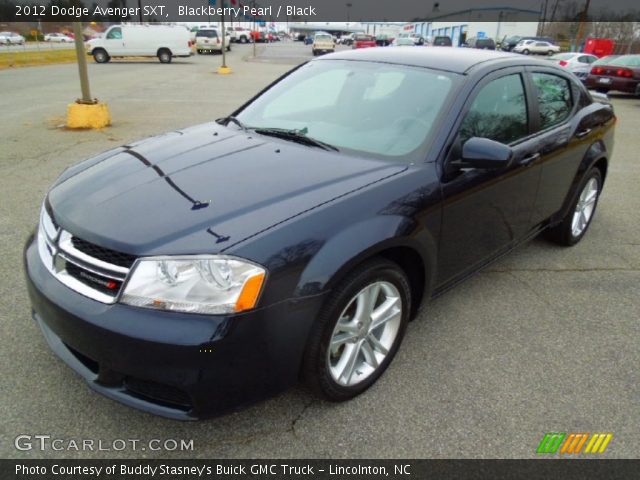 2012 Dodge Avenger SXT in Blackberry Pearl